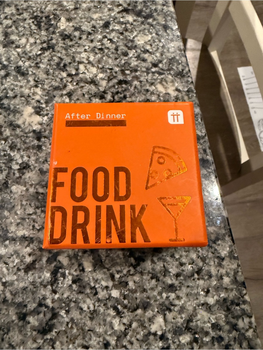 After dinner food & drink game.